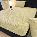 [Leve 2 Pague 1] Roupa de Cama Aconchego Espessa em Algodão (Sensação Única de Conforto e Elegância!) +BRINDES: 2 Capas Para Travesseiros